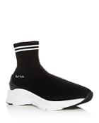 Paul Smith Men's Sweep Knit High-top Sneakers