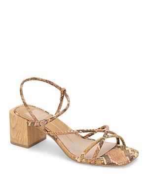 Dolce Vita Women's Zilla Strappy High Heel Sandals