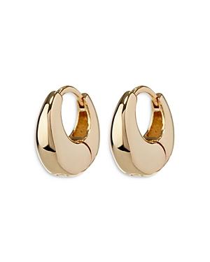Luv Aj Eloise Polished Huggie Hoop Earrings