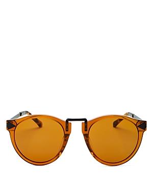 Karen Walker Unisex Round Sunglasses, 49mm