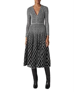 St. John Diamond Knit Dress
