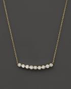 Zoe Chicco 14k Gold & Bezel Set Diamond Necklace, 16