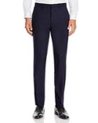 Theory Mayer Micro Check Slim Fit Suit Pants