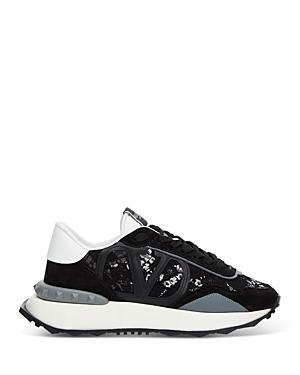 Valentino Garavani Women's Lace Underlay Sneakers