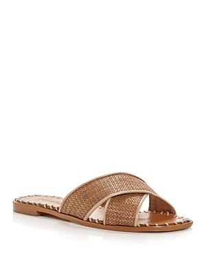 Schutz Women's Alita Woven Slide Sandals