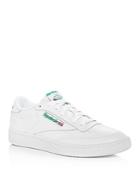 Reebok Men's Club C Classic Leather Lace Up Sneakers