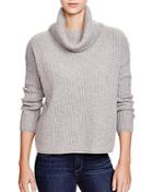 C By Bloomingdale's Ribbed Cowlneck Sweater