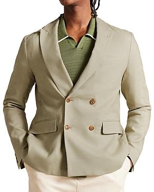 Ted Baker Oadby Regular Fit Textured Linen Blazer