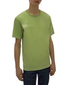 Helmut Lang Blur Short Sleeve Crewneck Logo Graphic Tee