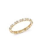 Bloomingdale's Diamond Round & Baguette Band In 14k Yellow Gold, 0.55 Ct. T.w. - 100% Exclusive
