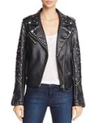 Blanknyc Studded Faux Leather Motorcycle Jacket - 100% Exclusive