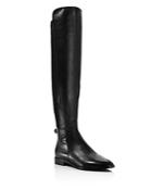 Tory Burch Wyatt Leather Over-the-knee Boots