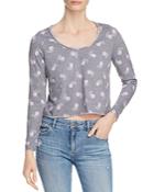 Chaser Floral-print Long-sleeve Tee