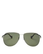 Moncler Men's Brow Bar Aviator Sunglasses, 63mm
