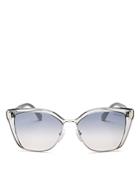 Prada Women's Mirrored Square Sunglasses, 56mm