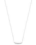 Bloomingdale's Diamond Bezel Bar Necklace In 14k White Gold, 0.25 Ct. T.w. - 100% Exclusive