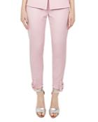 Ted Baker Toplyt Bow-detail Cropped Pants