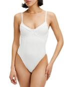 Good American Good Scuba Showoff One-piece Swimsuit