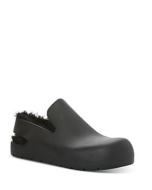 Bottega Veneta Women's Shearling Lined Rubber Clogs