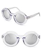 Wildfox Twiggy Deluxe Mirror Sunglasses, 44mm