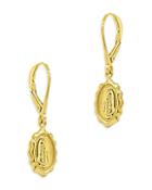 Bloomingdale's Virgin Mary Drop Earrings In 14k Yellow Gold - 100% Exclusive