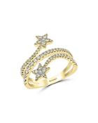 Bloomingdale's Diamond Star Ring In 14k Yellow Gold, 0.75 Ct. T.w. - 100% Exclusive