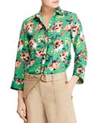 Lauren Ralph Lauren Tropical Floral Print Shirt
