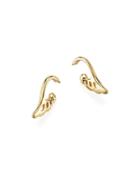 Temple St. Clair 18k Yellow Gold Wing Drop Earrings - 100% Exclusive