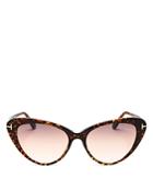 Tom Ford Women's Harlow Cat Eye Sunglasses, 56mm