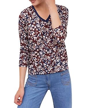 Gerard Darel Aya Floral Print Top