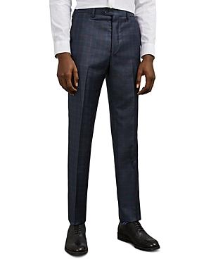 Ted Baker Haigt Checked Slim Fit Trousers