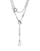 John Hardy Sterling Silver Classic Chain Freshwater Pearl Sautoir Necklace, 72