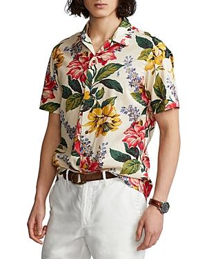 Polo Ralph Lauren Classic Fit Floral Print Camp Shirt