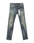 Purple Brand P001 Slim Fit Jeans In Dirty Indigo