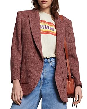 Ba & Sh Herringbone Blazer