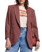 Ba & Sh Herringbone Blazer