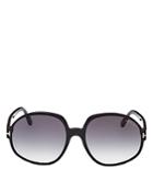Tom Ford Women's Claude Round Sunglasses, 61mm