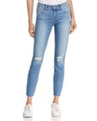 Paige Vertigo Skinny Ankle Jeans In Healy Destructed - 100% Exclusive