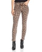 Blanknyc High-rise Leopard Print Skinny Jeans In Catwalk