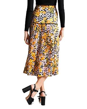 Ted Baker Anggela Dropped Waist Midi Skirt