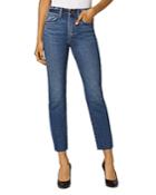 Joe's Jeans The Luna Raw Hem Ankle Jeans In Adriatic