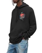 Allsaints Edenfall Graphic Hoodie