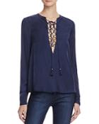The Jetset Diaries Souks Lace-up Top