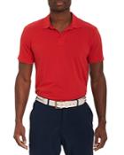 Robert Graham Pacific Solid Classic Fit Open Collar Polo Shirt