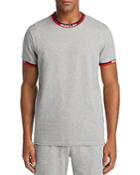 Moncler Maglia Stripe-trimmed Tee