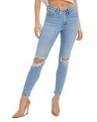 Good American Good Legs Low Rise Skinny Ankle Jeans In Blue671