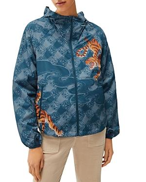 Kenzo Tiger Print Windbreaker