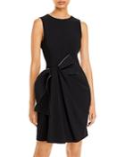 Emporio Armani Draped Cocktail Dress