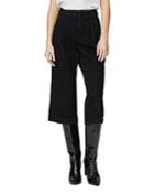 Paige Clarice Pleated Culotte Jeans In Director