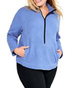 Nic+zoe Plus Zip It Up Sweater